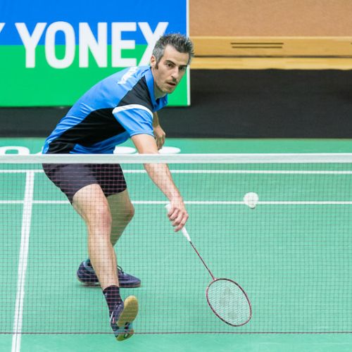 Badminton player men