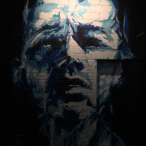 wand painting men portrait