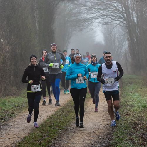 group of running people